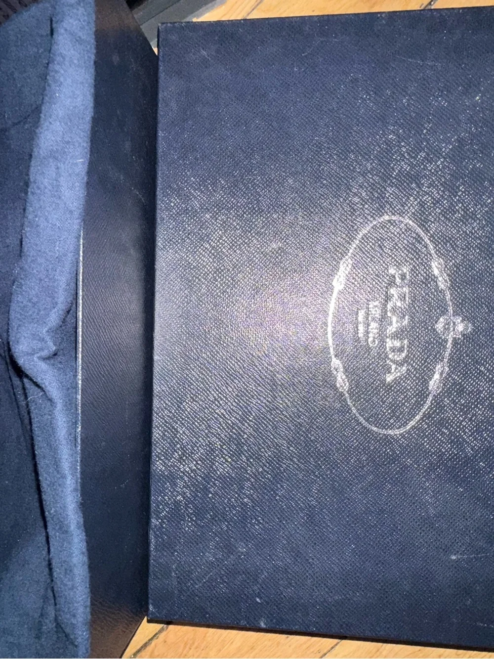 Prada Black Leather Chelsea Chukka Boots